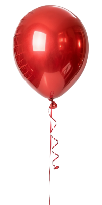 Globos De Fiesta, Globo, Colores Rojo Metalizado 003